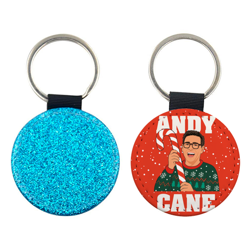 Andy Burnham Christmas Design - keyring by AbiGoLucky