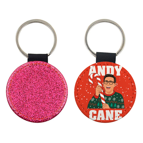 Andy Burnham Christmas Design - keyring by AbiGoLucky