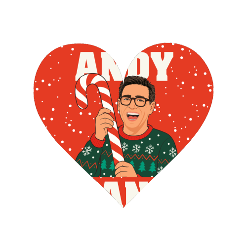 Andy Burnham Christmas Design - Magnet by AbiGoLucky
