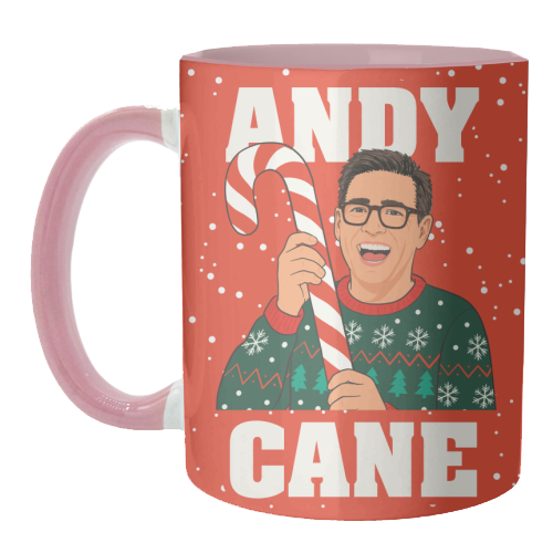 Andy Burnham Christmas Design - unique mug by AbiGoLucky