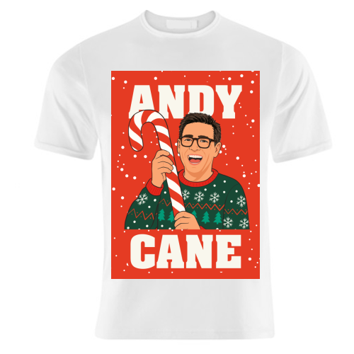 Andy Burnham Christmas Design - unique t shirt by AbiGoLucky
