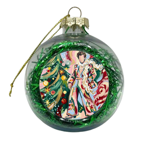 Harry's Christmas Wonderland – Colorful Holiday Pop Art - xmas bauble by haris kavalla
