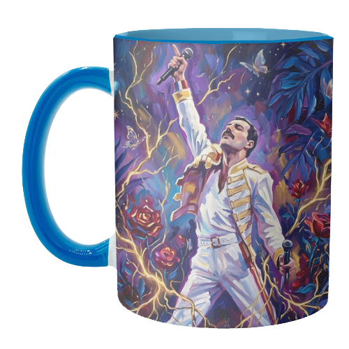 Queen of the Night - unique mug by haris kavalla