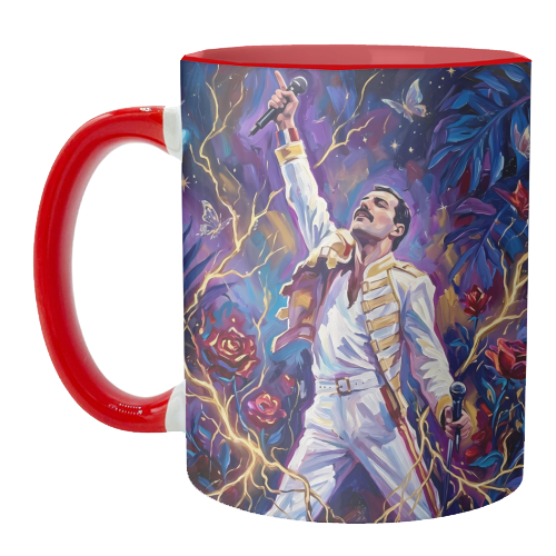 Queen of the Night - unique mug by haris kavalla