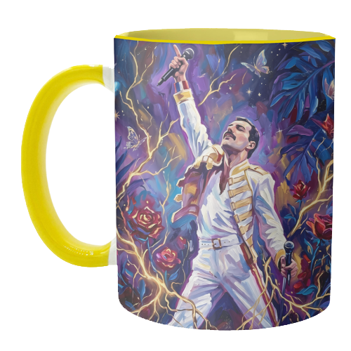 Queen of the Night - unique mug by haris kavalla
