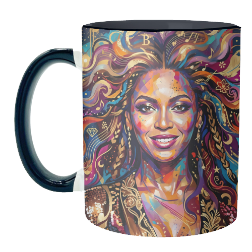 Queen of Rhythm - unique mug by haris kavalla