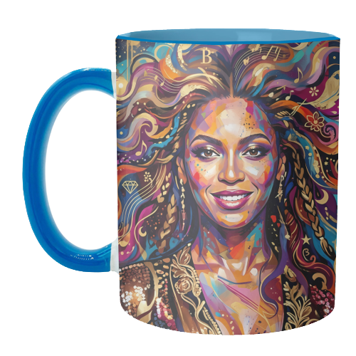 Queen of Rhythm - unique mug by haris kavalla