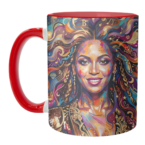 Queen of Rhythm - unique mug by haris kavalla