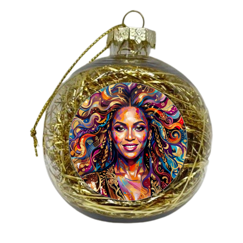 Queen of Rhythm - xmas bauble by haris kavalla
