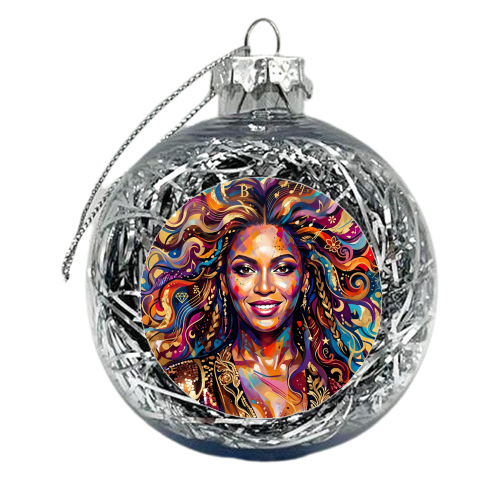 Queen of Rhythm - xmas bauble by haris kavalla