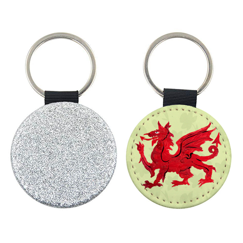 Welsh Dragon - keyring by The Queer Store