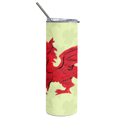 Welsh Dragon - Tumbler by The Queer Store
