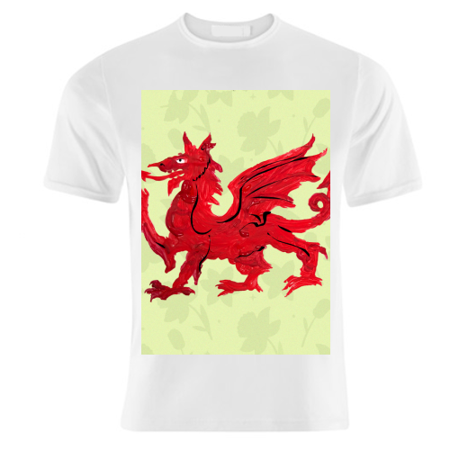 Welsh Dragon - unique t shirt by The Queer Store