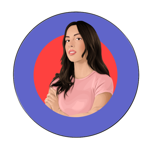 Olivia Rodrigo 2026 - Circle Sticker by Pink and Pip