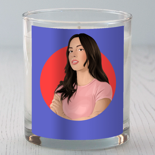 Olivia Rodrigo 2026 - scented candle by Pink and Pip