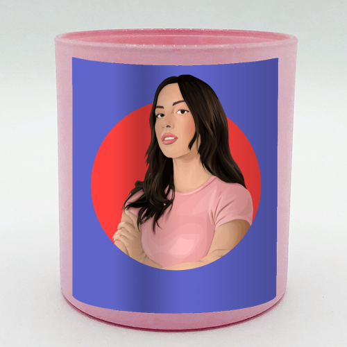 Olivia Rodrigo 2026 - scented candle by Pink and Pip