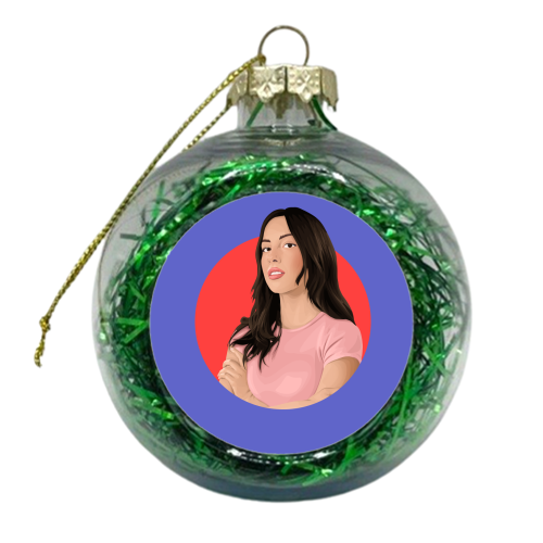 Olivia Rodrigo 2026 - xmas bauble by Pink and Pip