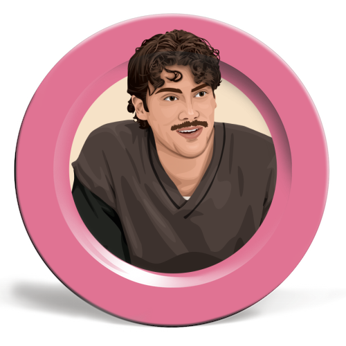 Paul Baker - ceramic dinner plate by Pink and Pip