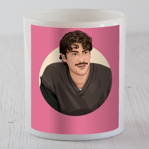 Paul Baker - scented candle by Pink and Pip