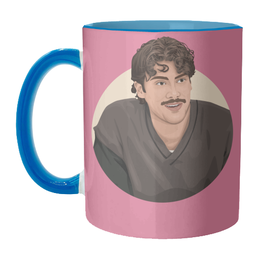 Paul Baker - unique mug by Pink and Pip