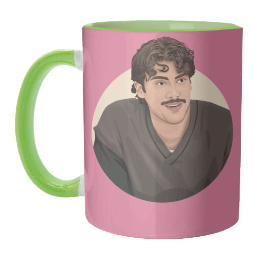 Paul Baker - unique mug by Pink and Pip