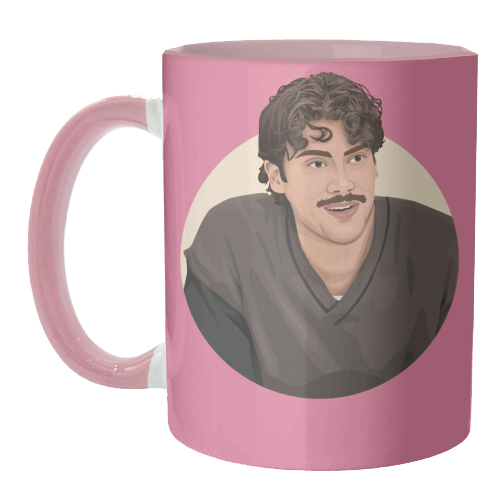 Paul Baker - unique mug by Pink and Pip