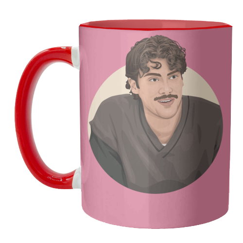 Paul Baker - unique mug by Pink and Pip
