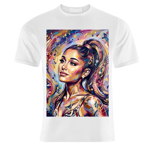 Ariana Eternal Melody - unique t shirt by haris kavalla