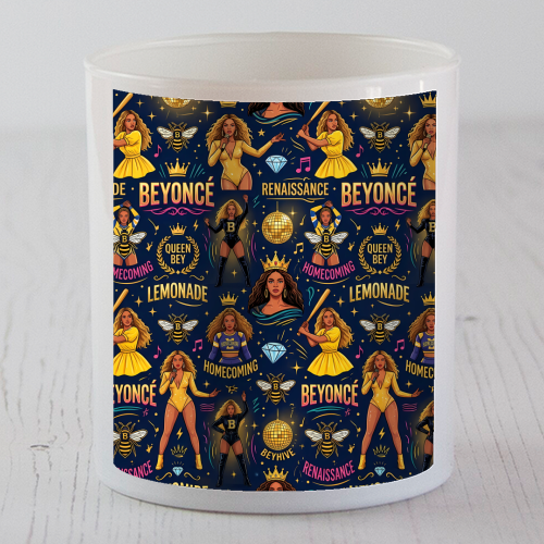 Beyoncé — Queen of the Renaissance - scented candle by haris kavalla
