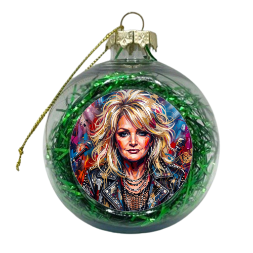 Voice of the Night - xmas bauble by haris kavalla