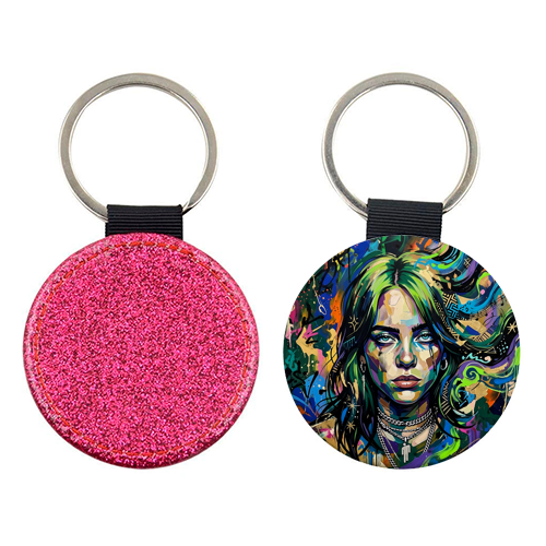 Electric Billie - keyring by haris kavalla
