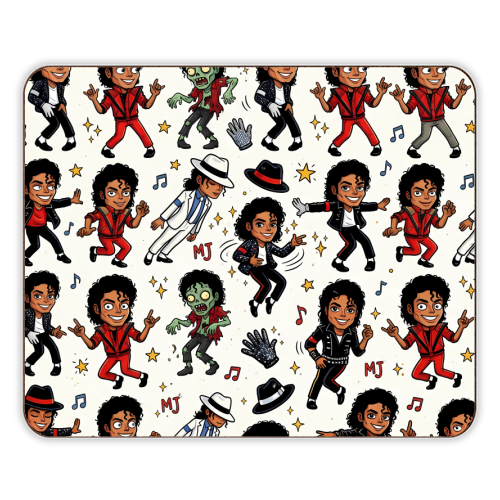 King of Pop – Iconic Moves - designer placemat by haris kavalla