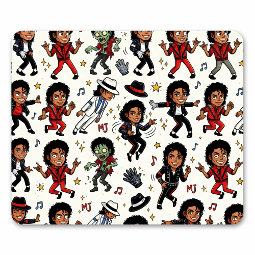 King of Pop – Iconic Moves - mouse mat by haris kavalla