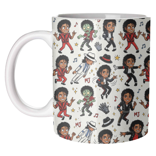 King of Pop – Iconic Moves - unique mug by haris kavalla