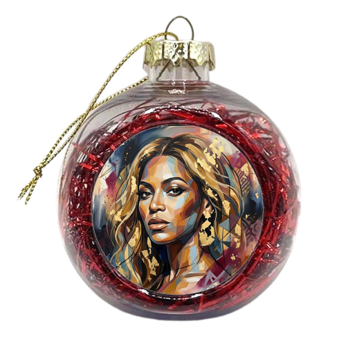 Golden Reign - xmas bauble by haris kavalla