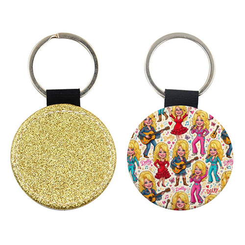 Dolly in Full Bloom - keyring by haris kavalla