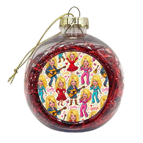 Dolly in Full Bloom - xmas bauble by haris kavalla