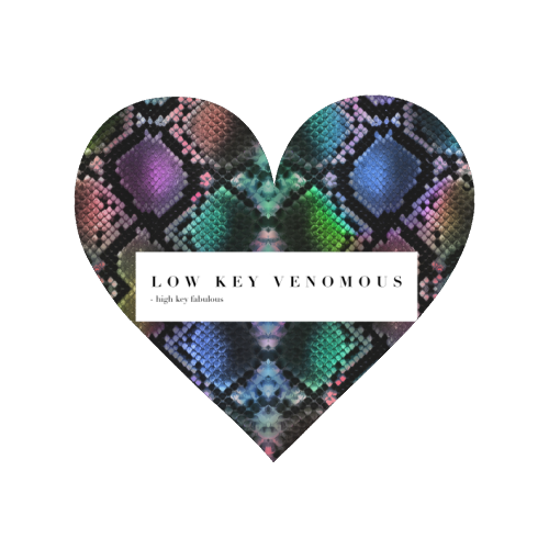 Low Key Venomous High Key Fabulous - Magnet by PEARL & CLOVER