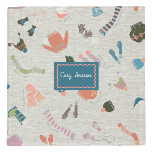 COSY SEASON - personalised beer coaster by PEARL & CLOVER