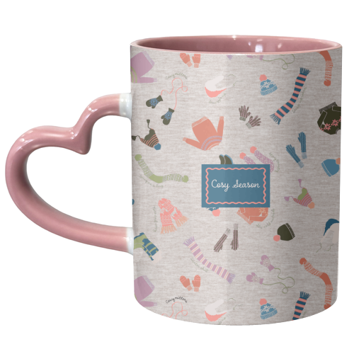COSY SEASON - unique mug by PEARL & CLOVER
