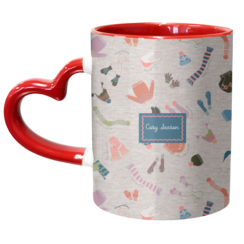 COSY SEASON - unique mug by PEARL & CLOVER