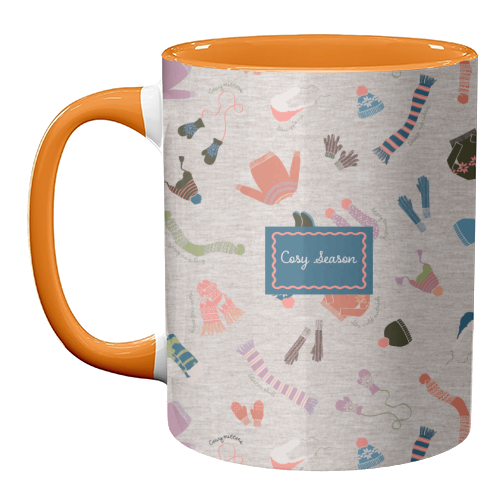 COSY SEASON - unique mug by PEARL & CLOVER