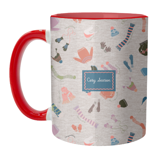 COSY SEASON - unique mug by PEARL & CLOVER