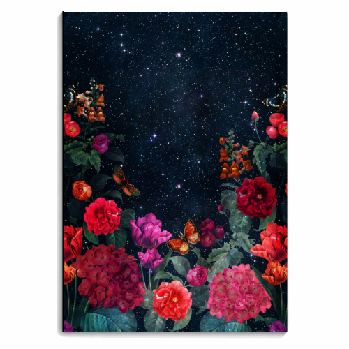 MIDNIGHT FLORAL - personalised A4, A5, A6 notebook by PEARL & CLOVER