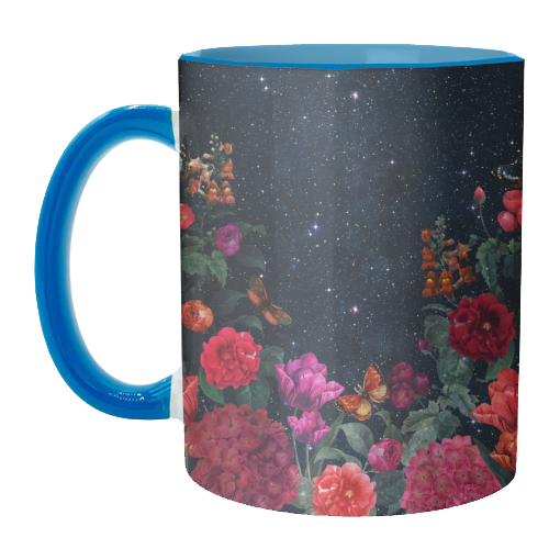 MIDNIGHT FLORAL - unique mug by PEARL & CLOVER