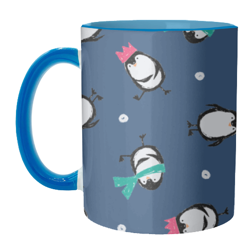 CUTE PENGUINS - unique mug by PEARL & CLOVER