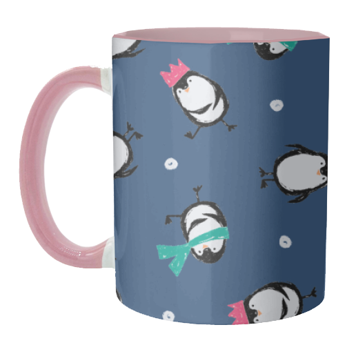 CUTE PENGUINS - unique mug by PEARL & CLOVER