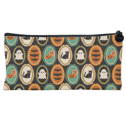 HALLOWEEN FRAMES - flat pencil case by PEARL & CLOVER