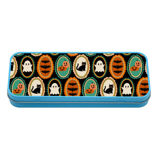 HALLOWEEN FRAMES - tin pencil case by PEARL & CLOVER