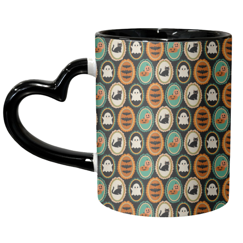 HALLOWEEN FRAMES - unique mug by PEARL & CLOVER